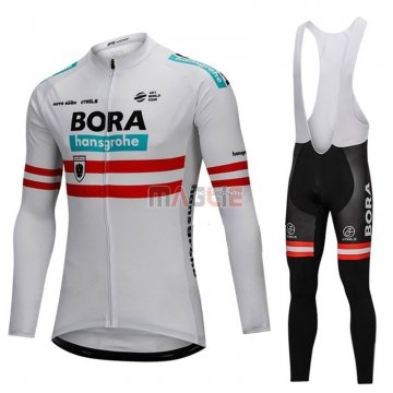 Maglia Bora Campioni Austria Manica Lunga 2018 Bianco