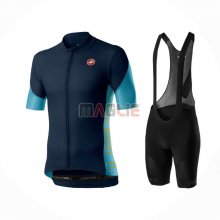 Maglia Castelli Manica Corta 2021 Spento Blu