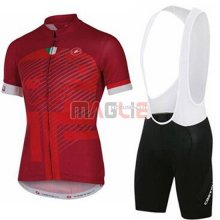 Maglia Castelli manica corta 2016 rosso