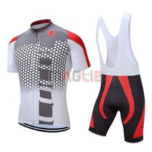 Maglia Coconut Ropamo Manica Corta 2019 Grigio Rosso