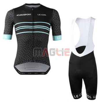 Maglia Eurosport Lecol Manica Corta 2019 Nero Mint