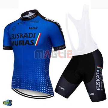 Maglia Euskadi Murias Manica Corta 2019 Blu