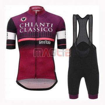 Maglia Giro d'Italia Manica Corta 2019 Viola