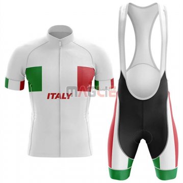 Maglia Italia Manica Corta 2020 Bianco