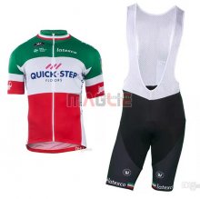 Maglia Quick Step Floors Campione Italia Manica Corta 2018