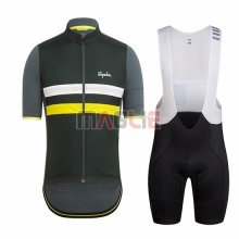 Maglia Rapha Manica Corta 2018Nero e Giallo