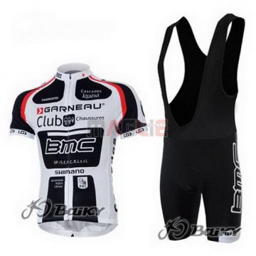 Maglia BMC manica corta 2011 bianco e nero