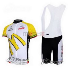 Maglia McDonalds manica corta 2011 bianco e giallo