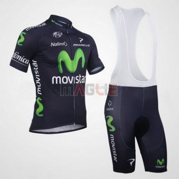 Maglia Movistar manica corta 2013 nero