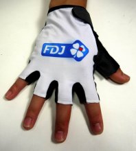 2015 FDJ Guanto Ciclismo Bianco