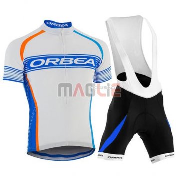 Maglia Orbea manica corta 2015 celeste e bianco