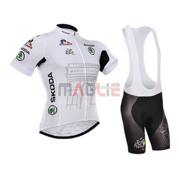 Maglia Tour de France manica corta 2015 bianco