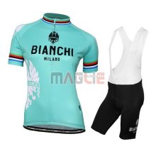 Maglia Bianchi manica corta 2016 verde e rosso