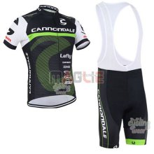 Maglia Canonodale manica corta 2016 verde e nero