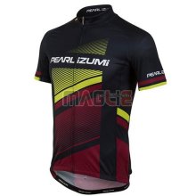 Maglia Pearl izumi manica corta 2016 nero e rosso