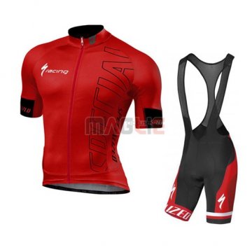 Maglia Specialized manica corta 2016 nero e rosso