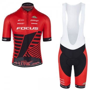 2017 Maglia Focus XC rosso