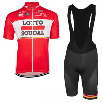 2017 Maglia Lotto Soudal rosso