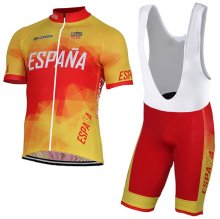 2017 Maglia Spagna giallo e rosso