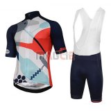 2018 Maglia Tour Down Under Santini Manica Corta Rosso