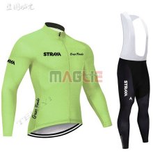 Maglia STRAVA Manica Lunga 2019 Chiaro Verde