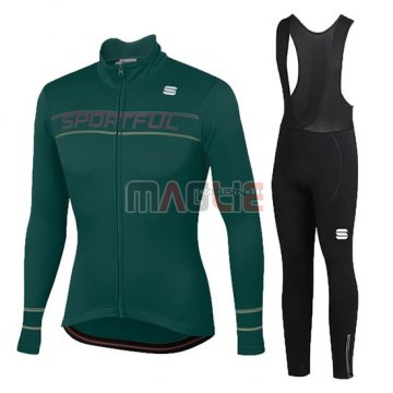 Maglia Donne Sportful Manica Lunga 2020 Verde