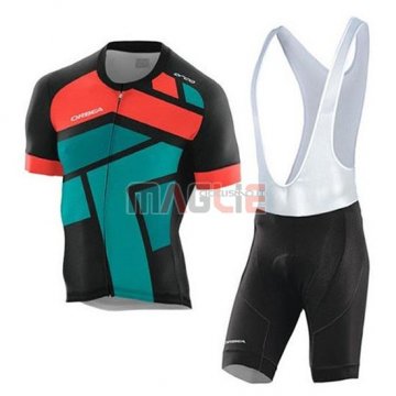 Maglia Orbea Manica Corta 2020 Nero Arancione Verde