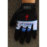2020 Omega Quick Step Guanti Dita Lunghe Ciclismo Nero Bianco