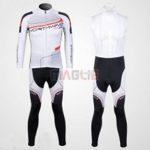 Maglia NorthWave manica lunga 2012 rosso e bianco