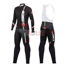 Maglia SIDI manica lunga 2014 nero e rosso