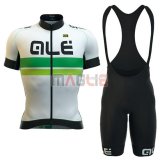 Maglia ALE manica corta 2016 bianco e verde
