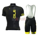 Maglia ALE manica corta nero giallo 2016