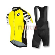 Maglia Assos manica corta 2016 nero e giallo