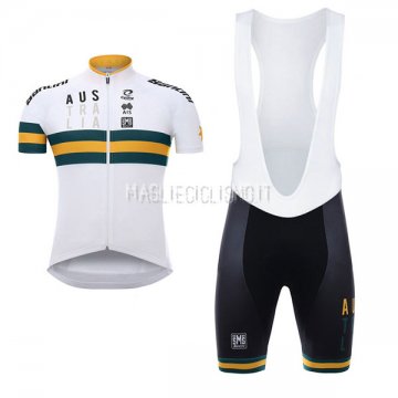 Maglia Australia 2017 bianco e Giallo