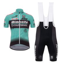 Maglia Bianchi Countervail Manica Corta 2017 verde