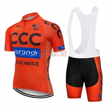 Maglia CCC Manica Corta 2018 Arancione