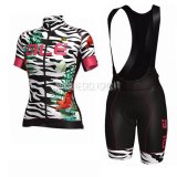 Maglia Donne ALE Flowers 2017 Bianco e Nero