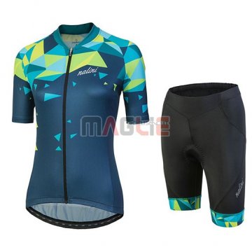 Maglia Donne Nalini CHIC Manica Corta 2018 Verde