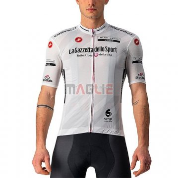 Maglia Giro d'Italia Manica Corta 2021 Bianco