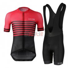 Maglia Le Col Manica Corta 2021 Nero Rosso