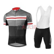 Maglia Loffler Manica Corta 2018 Nero Grigio