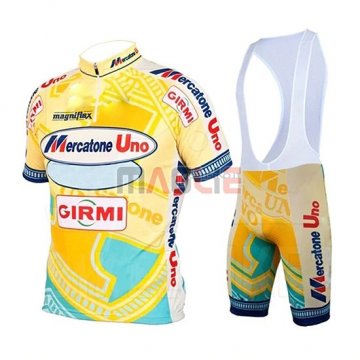 Maglia Mercatone Uno Manica Corta 2019 Giallo