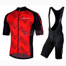 Maglia Nalini Podio 2.0 Manica Corta 2019 Nero Rosso