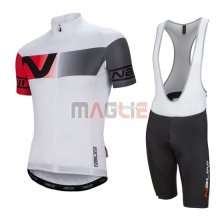 Maglia Nalini manica corta 2016 bianco e rosso