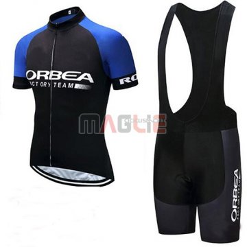 Maglia Orbea Manica Corta 2018 Nero e Blu