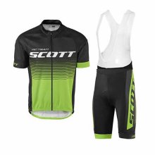 Maglia Scott Manica Corta 2017 verde e nero