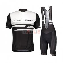 Maglia Scott Manica Corta 2021 Bianco Nero