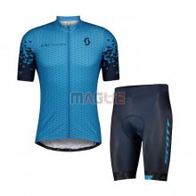 Maglia Scott Manica Corta 2021 Blu