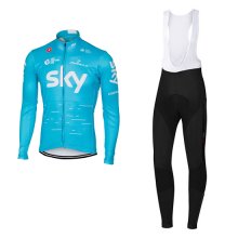 Maglia Sky Manica Lunga 2017 celeste