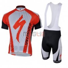 Maglia Specialized Manica Corta 2018 Rosso Bianco